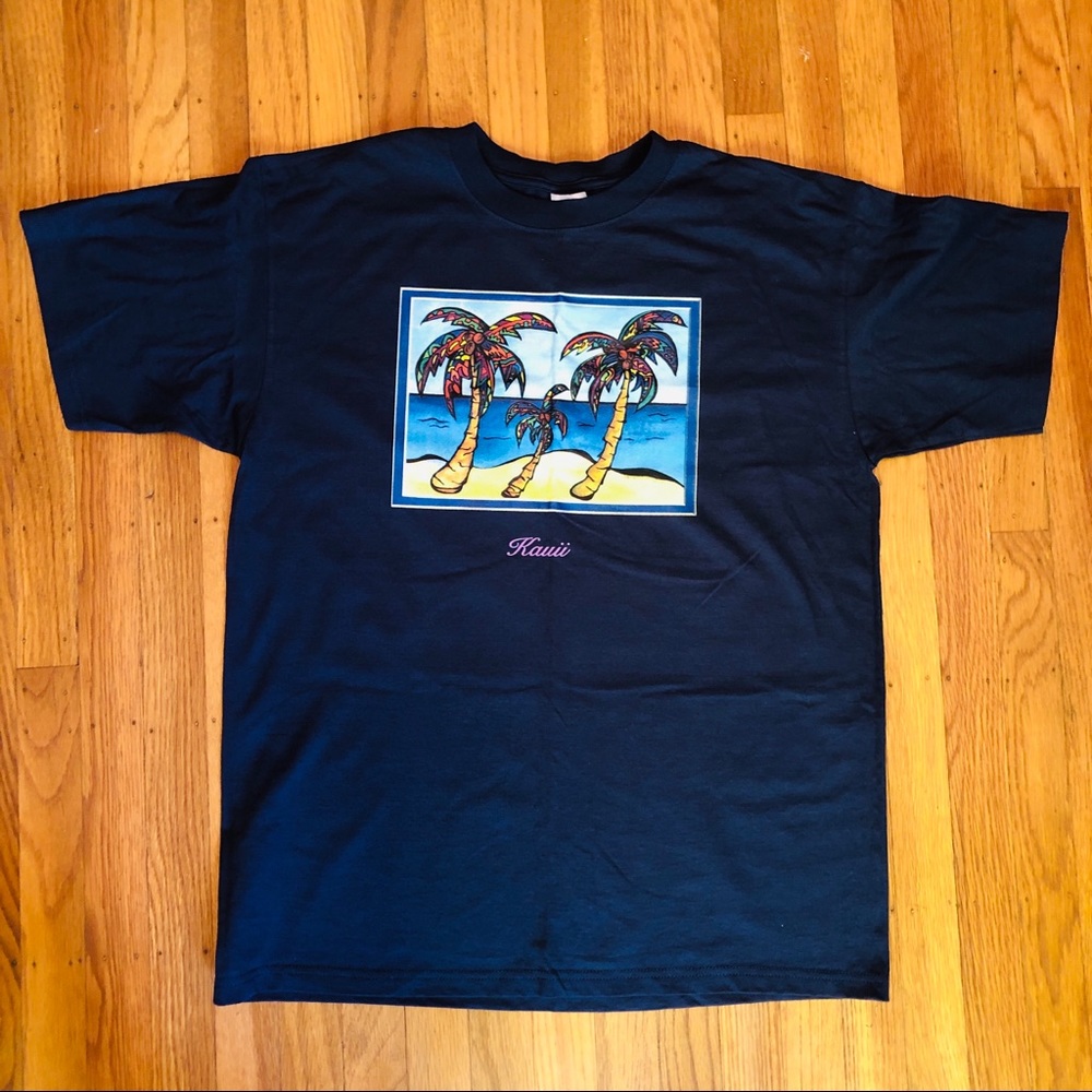 Hawaii Themed Cotton T-shirt